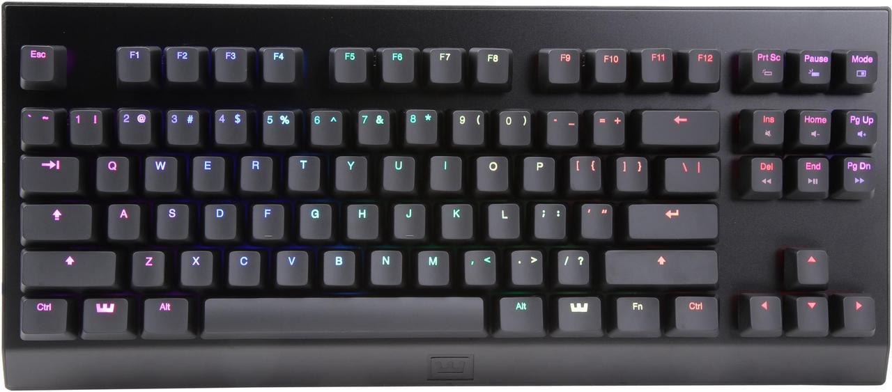 Main image of WOOTING ONE Linear55 Red Analog RGB TKL Mechanical Gaming Keyboard: Pressure Sensitive, Adjustable Actuation Point, RGB Backlight, Modular Keyboard, On-board Memory, Plug in and Start Playing Analog