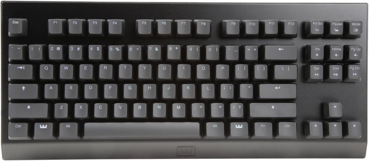Alt view image 3 of 8 - WOOTING ONE Linear55 Red Analog RGB TKL Mechanical Gaming Keyboard: Pressure Sensitive, Adjustable Actuation Point, RGB Backlight, Modular Keyboard, On-board Memory, Plug in and Start Playing Analog