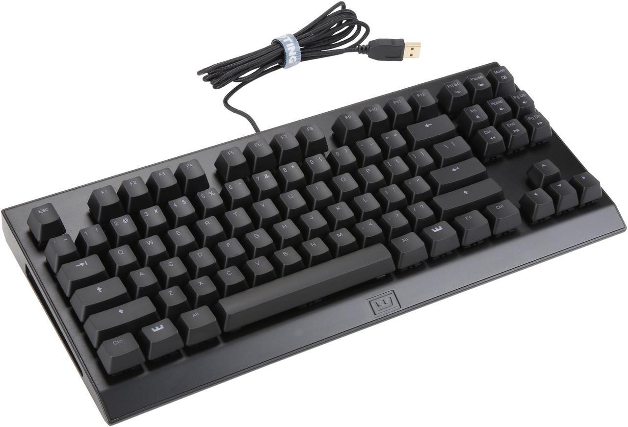Alt view image 7 of 8 - WOOTING ONE Linear55 Red Analog RGB TKL Mechanical Gaming Keyboard: Pressure Sensitive, Adjustable Actuation Point, RGB Backlight, Modular Keyboard, On-board Memory, Plug in and Start Playing Analog