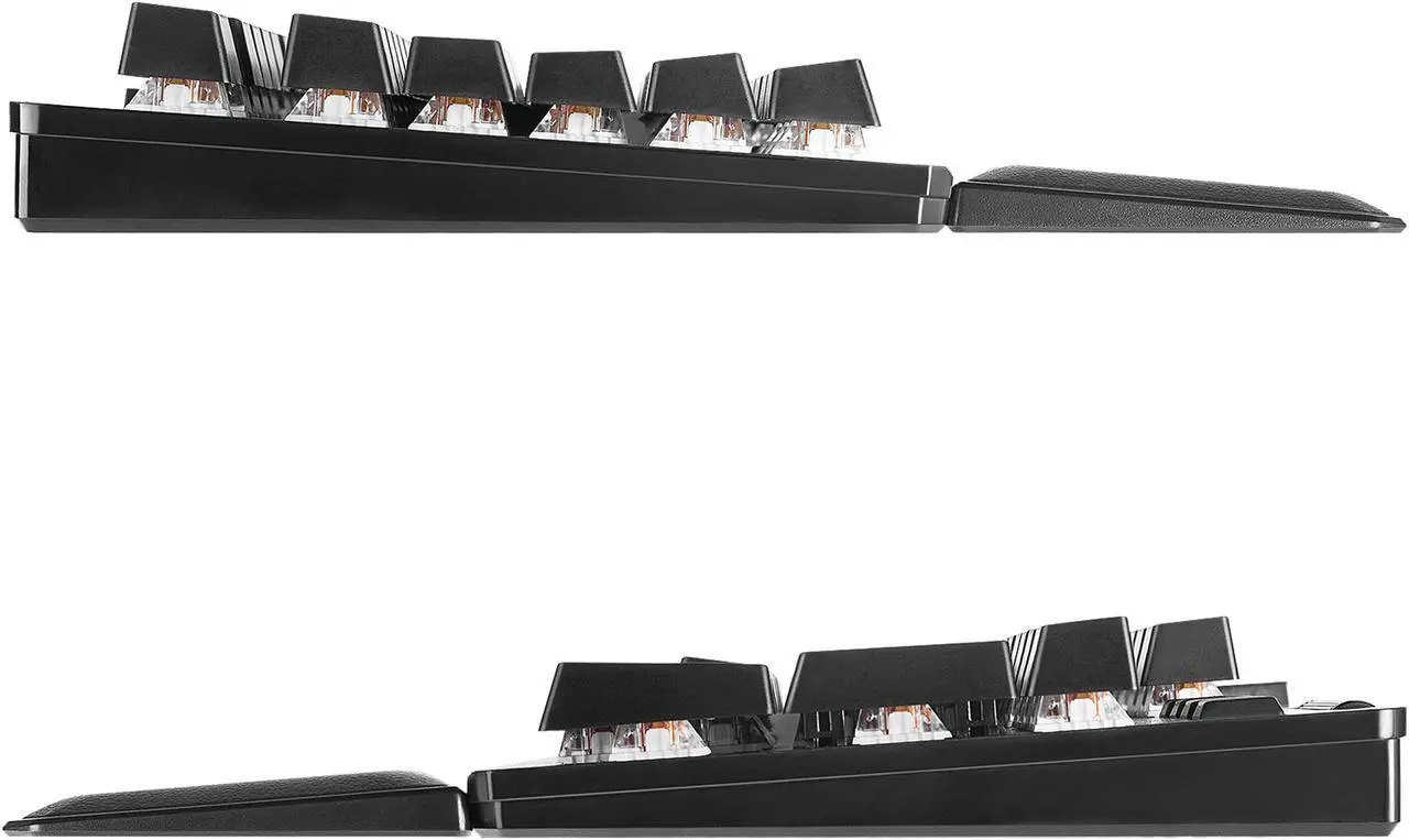 Alt view image 5 of 20 - EVGA Z15 RGB Mechanical Gaming Keyboard, Linear Switch, RGB Backlit LED, Hot Swappable Kailh Speed Silver Switches 821-W1-15US-KR