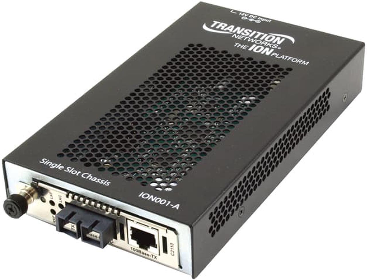 Main image of TRANSITION NETWORKS ION001-A-NA 1 SLOT CHASSIS F/ ION PLATFORM