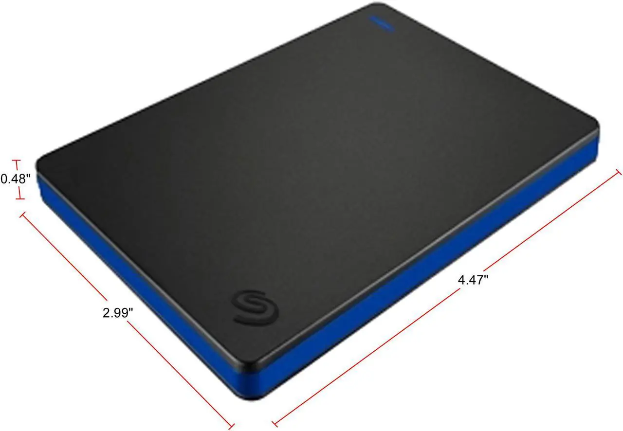 Alt view image 3 of 7 - Seagate Game Drive for PS4 Systems 2TB External Hard Drive Portable USB 3.0 HDD, Officially Licensed (STGD2000100)