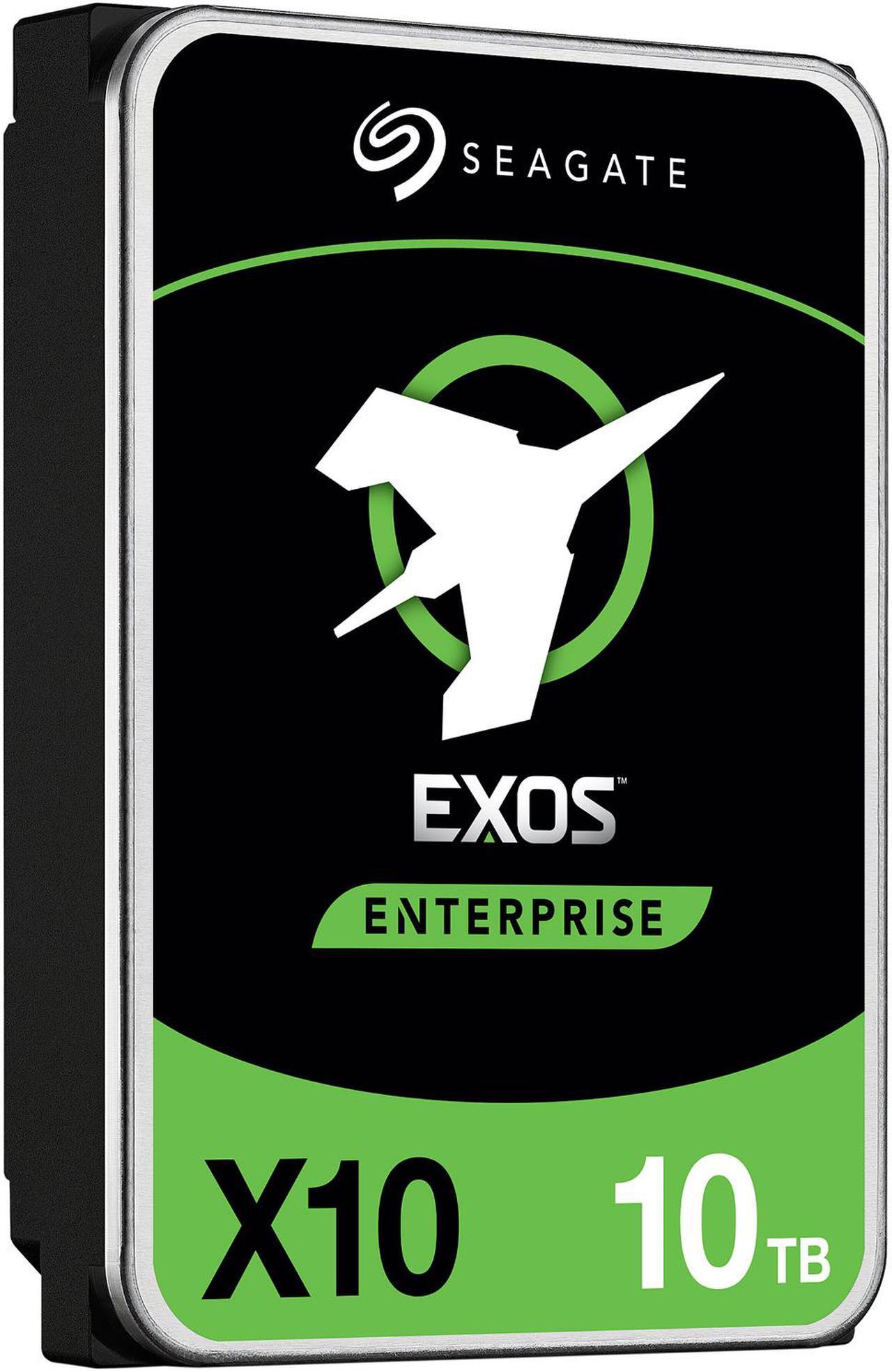 Alt view image 4 of 5 - Seagate Exos X10 10TB (Helium) 7200 RPM SAS 12Gb/s 256MB Cache Standard Model 512e 3.5'' Internal Hard Drive ST10000NM0096