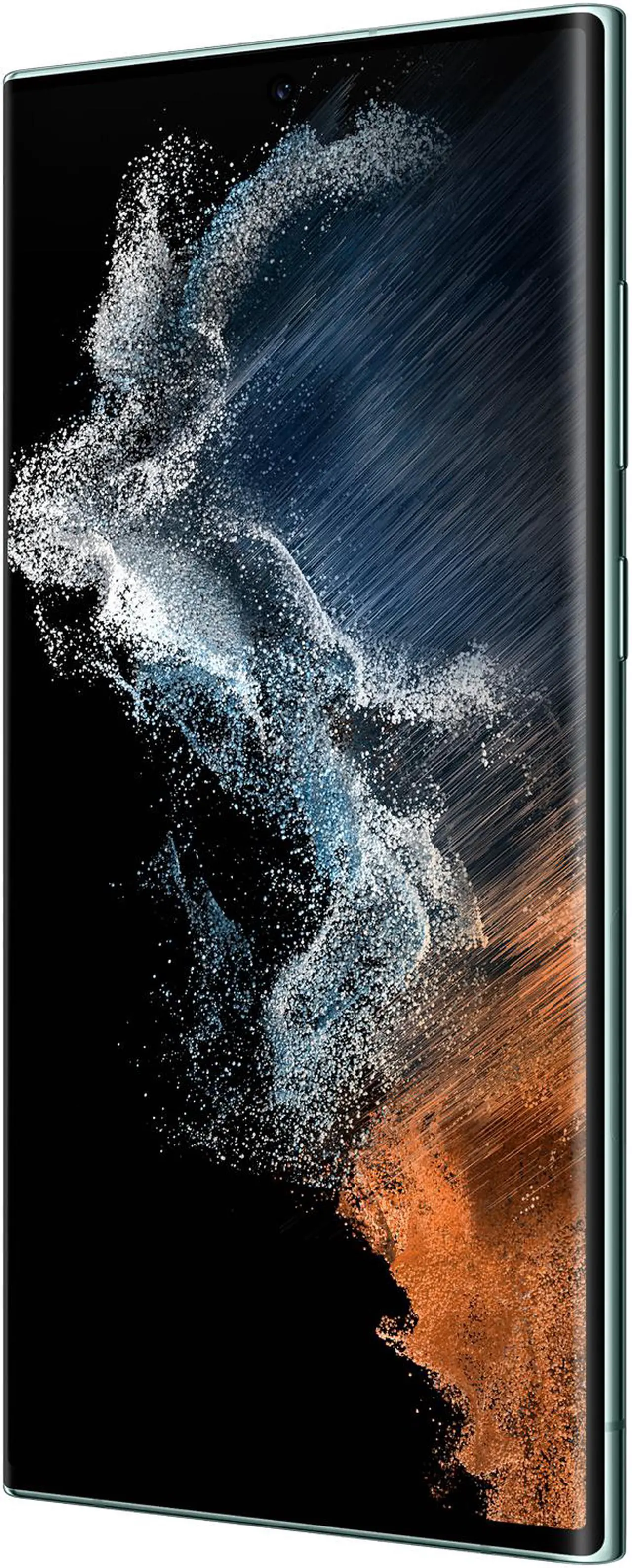 Alt view image 4 of 14 - Samsung Galaxy S22 Ultra Dual-SIM + eSIM 256GB ROM + 12GB RAM (GSM | CDMA) Factory Unlocked 5G SmartPhone (Green) - International Version
