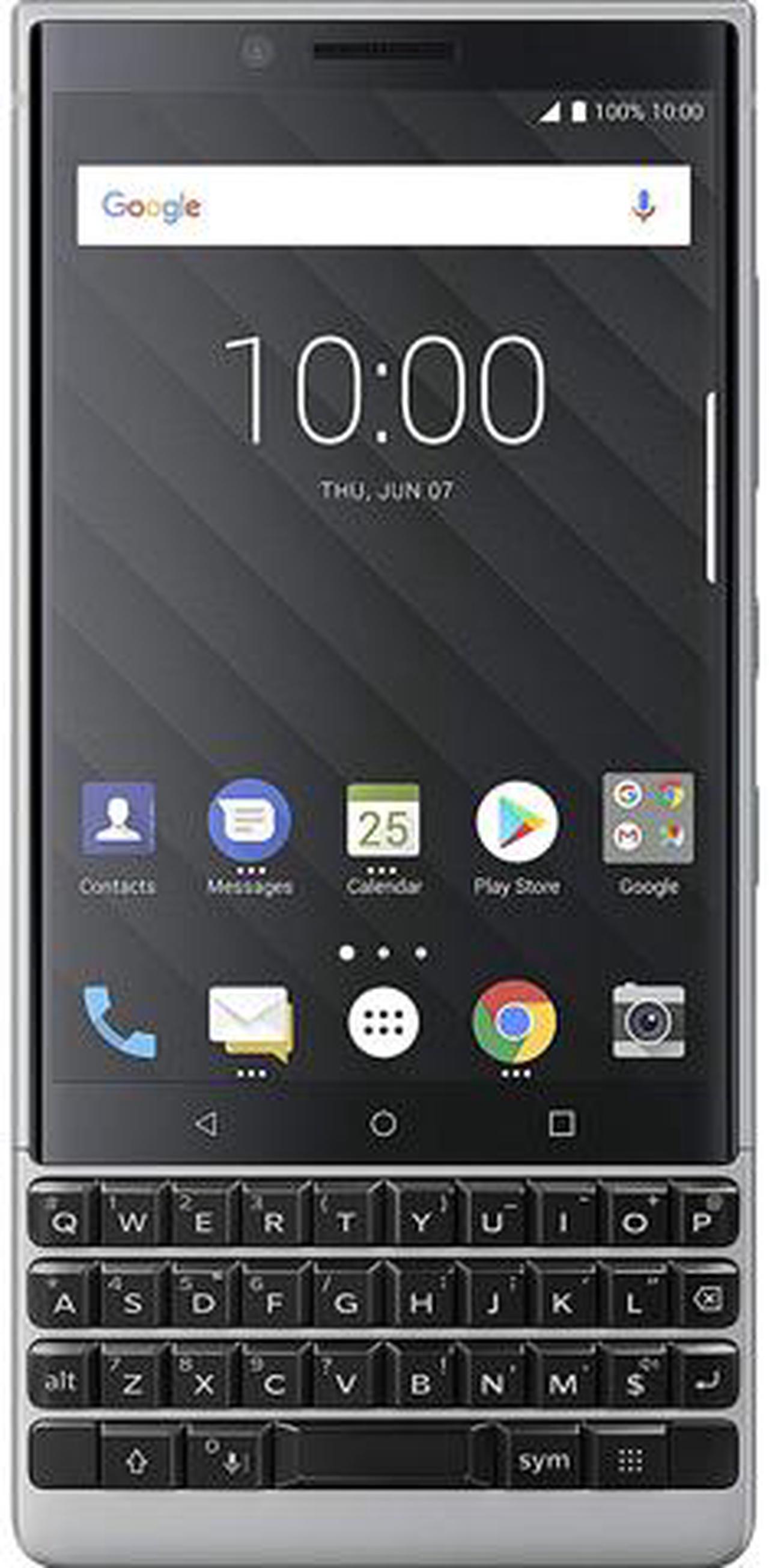 Main image of Blackberry KEY2 BBF100-2 64 GB Smartphone - Silver