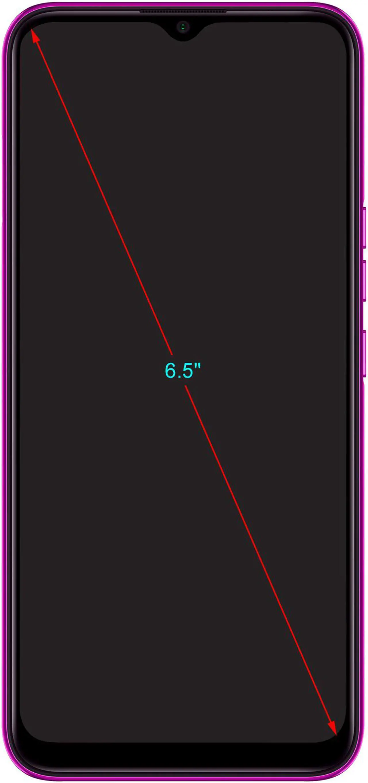 Alt view image 2 of 8 - BLU G90 G0310WW 64GB Dual SIM GSM Unlocked Android SmartPhone w/ Triple Camera 16MP