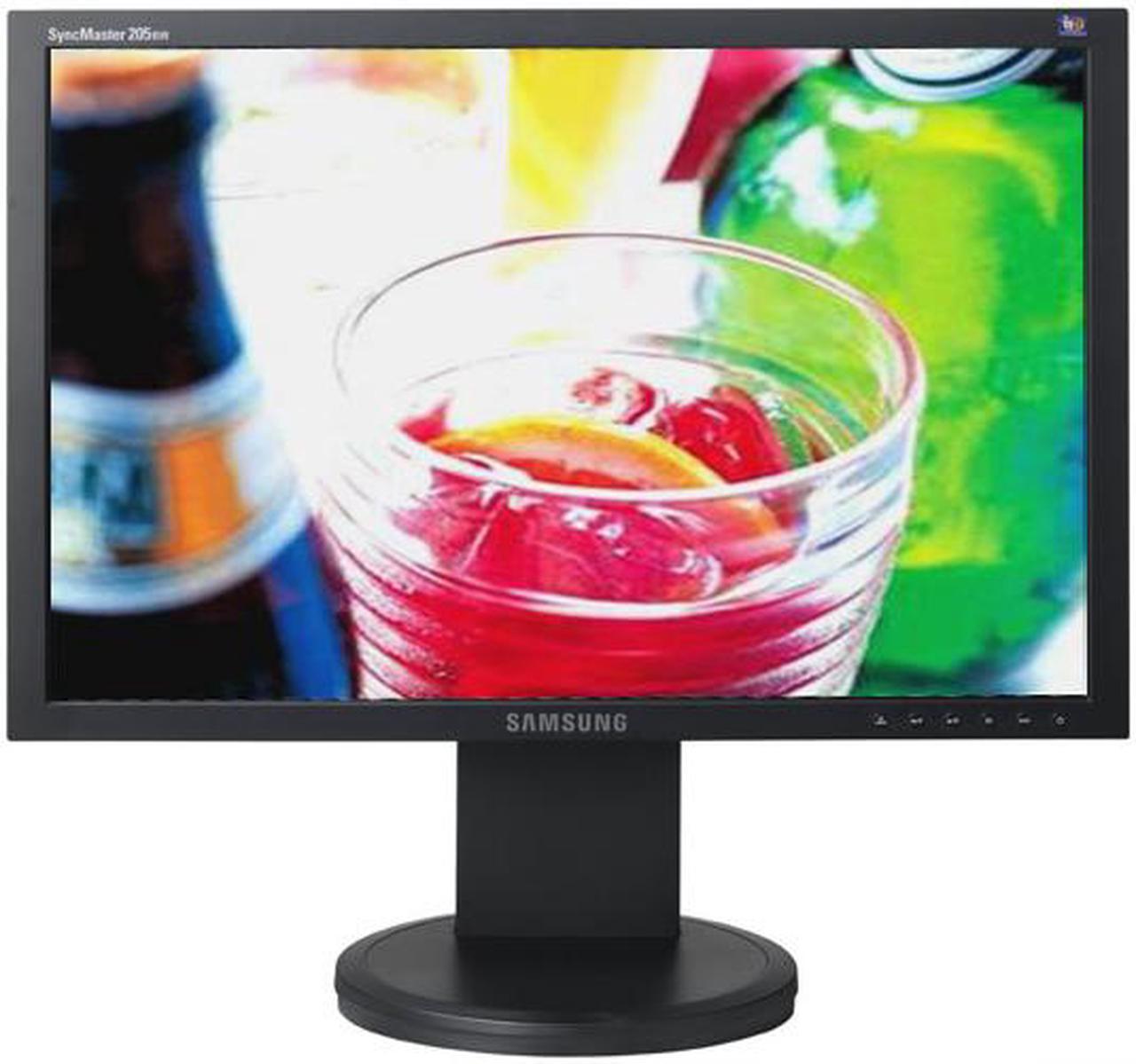 Alt view image 2 of 10 - SAMSUNG 20.1" a-si TFT/TN WSXGA+ LCD Monitor with Height Adjustments 6 ms D-Sub, DVI-D 205BW