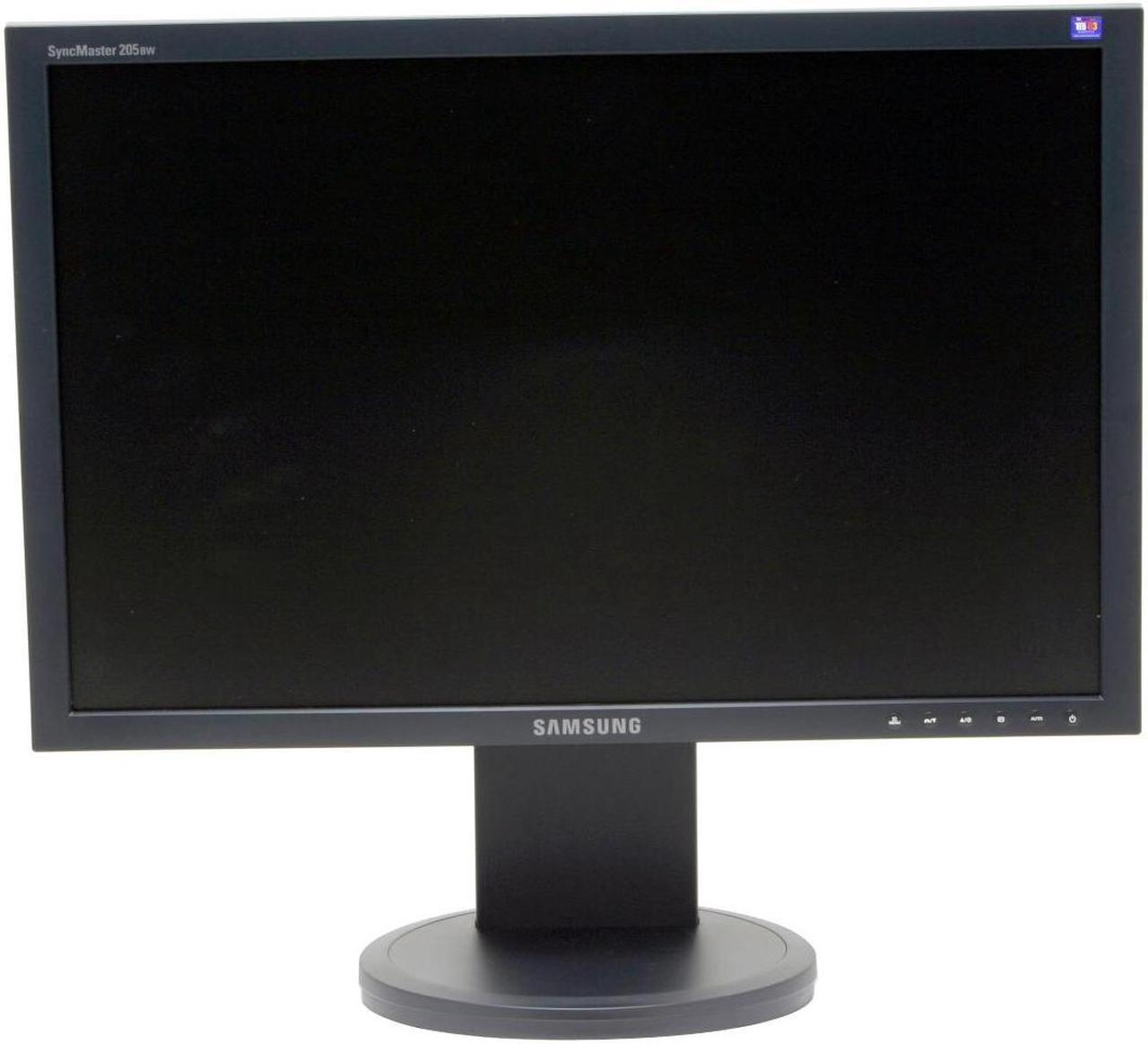 Alt view image 3 of 10 - SAMSUNG 20.1" a-si TFT/TN WSXGA+ LCD Monitor with Height Adjustments 6 ms D-Sub, DVI-D 205BW