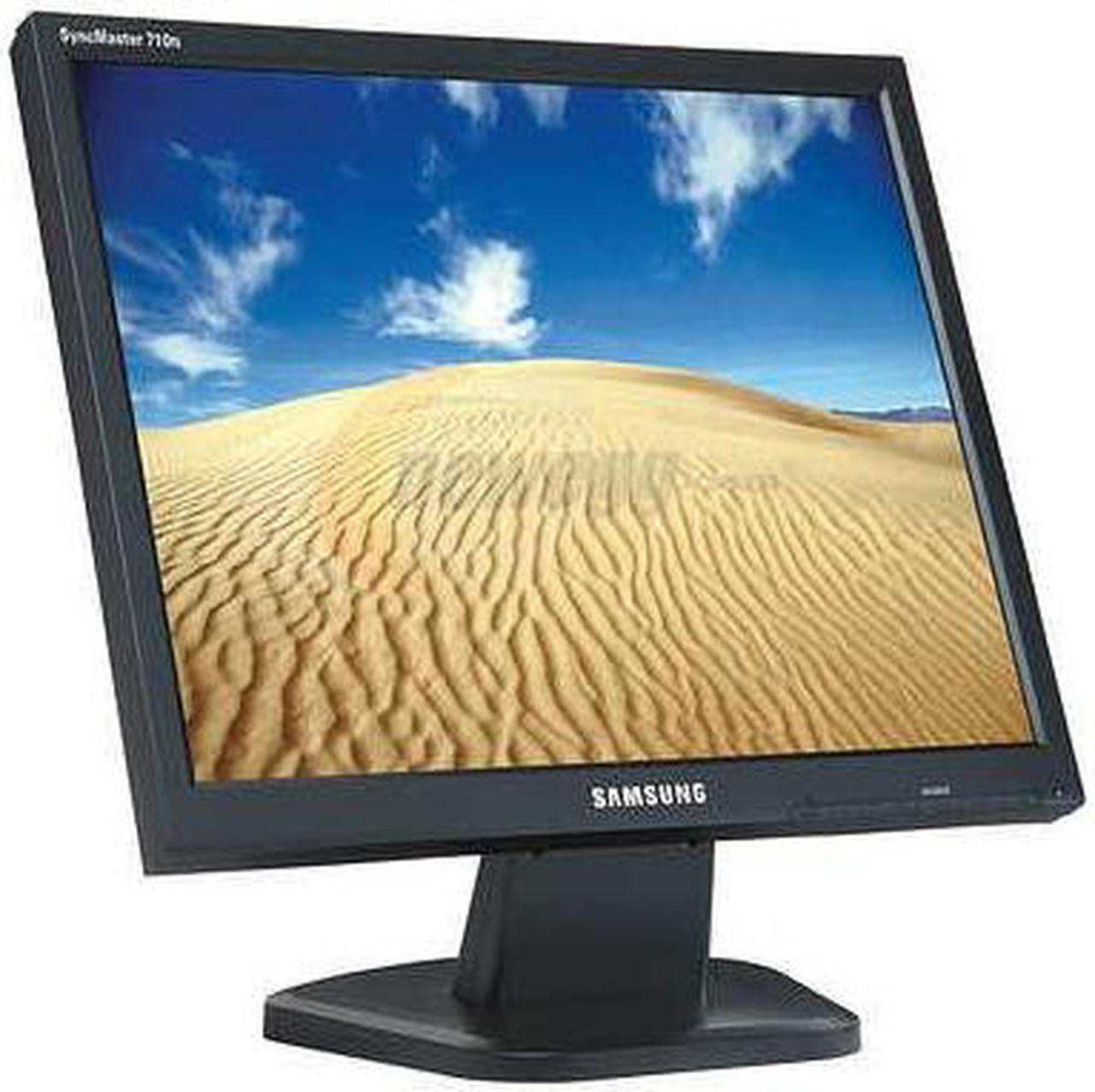 SAMSUNG 710N-BK Black 17" 12ms   LCD Monitor 300 cd/m2 600:1