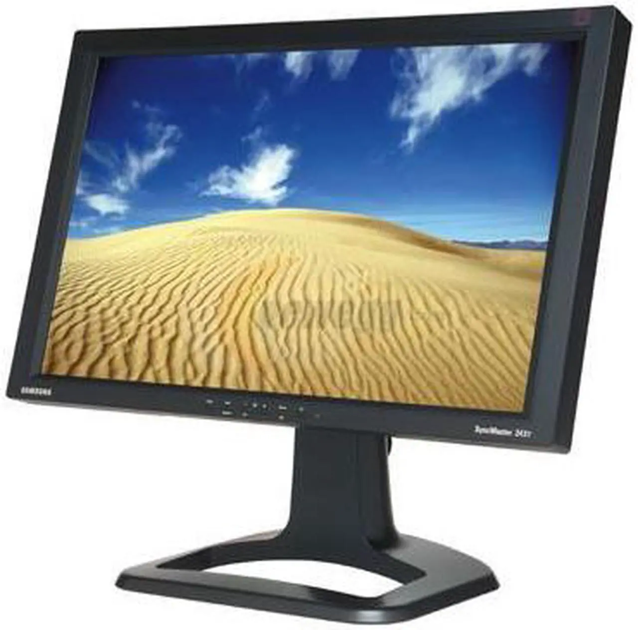 Alt view image 3 of 10 - SAMSUNG 243T-Black Black 24" 25ms DVI Widescreen LCD Monitor 300 cd/m2 500:1