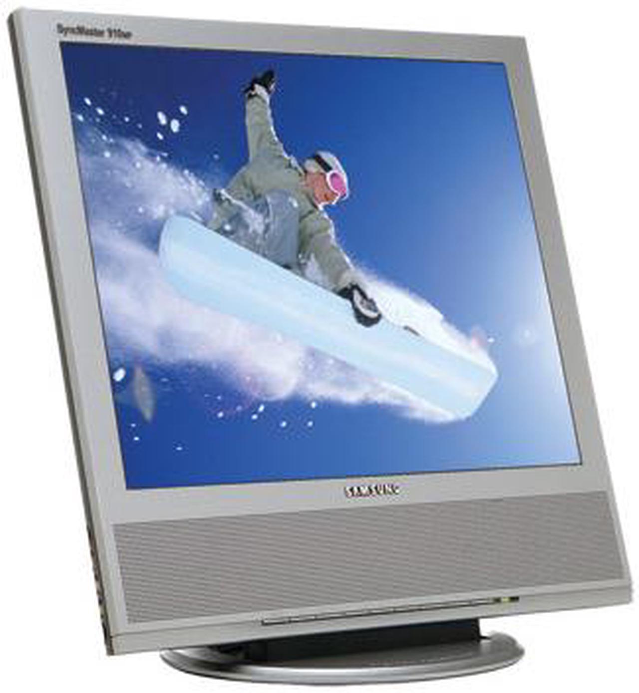 Main image of SAMSUNG 19" a-si TFT/TN SXGA LCD Monitor w/ Built-in TV tuner, 8 ms D-Sub, S-Video, Composite 910MP-Silver