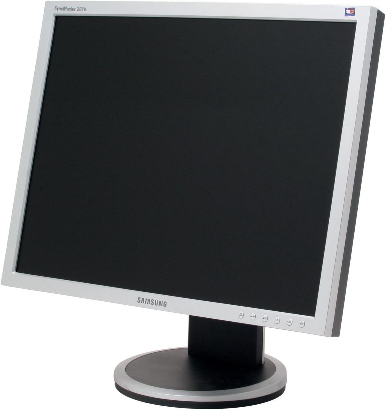Alt view image 2 of 13 - SAMSUNG 20" a-si TFT/TN UXGA LCD Monitor with Height & Pivot Adjustments 5 ms D-Sub, DVI-D 204B-SV