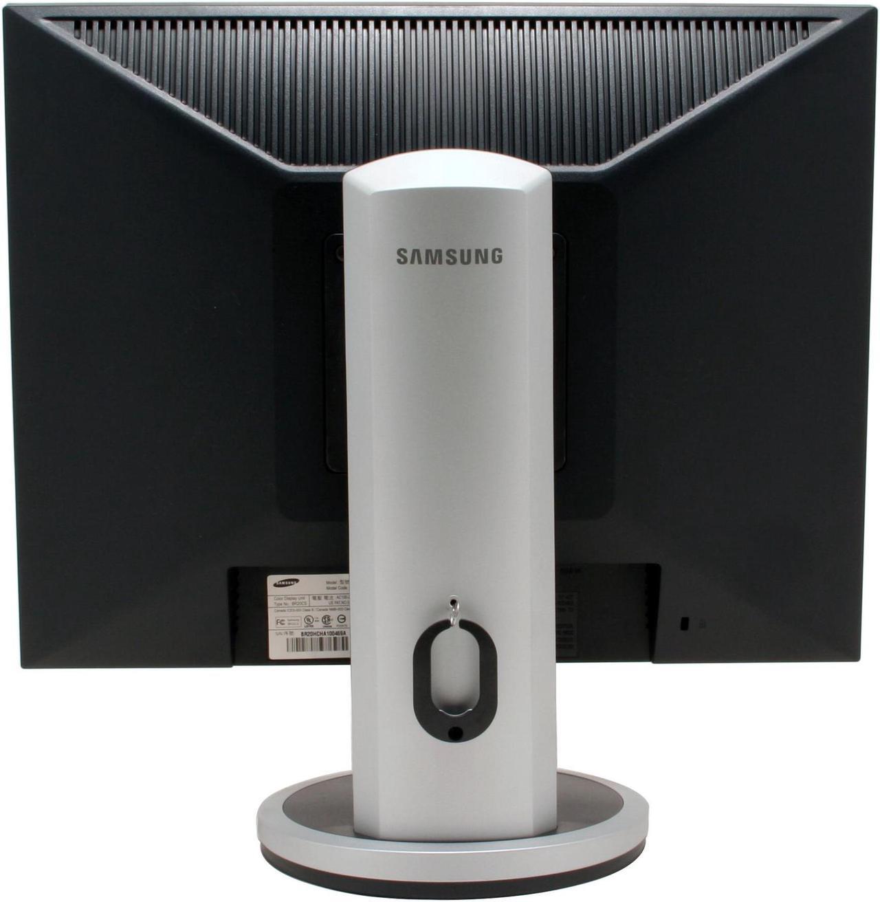Alt view image 6 of 13 - SAMSUNG 20" a-si TFT/TN UXGA LCD Monitor with Height & Pivot Adjustments 5 ms D-Sub, DVI-D 204B-SV