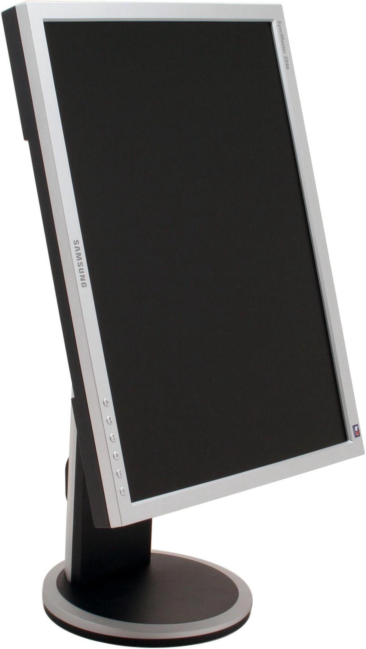 Alt view image 9 of 13 - SAMSUNG 20" a-si TFT/TN UXGA LCD Monitor with Height & Pivot Adjustments 5 ms D-Sub, DVI-D 204B-SV