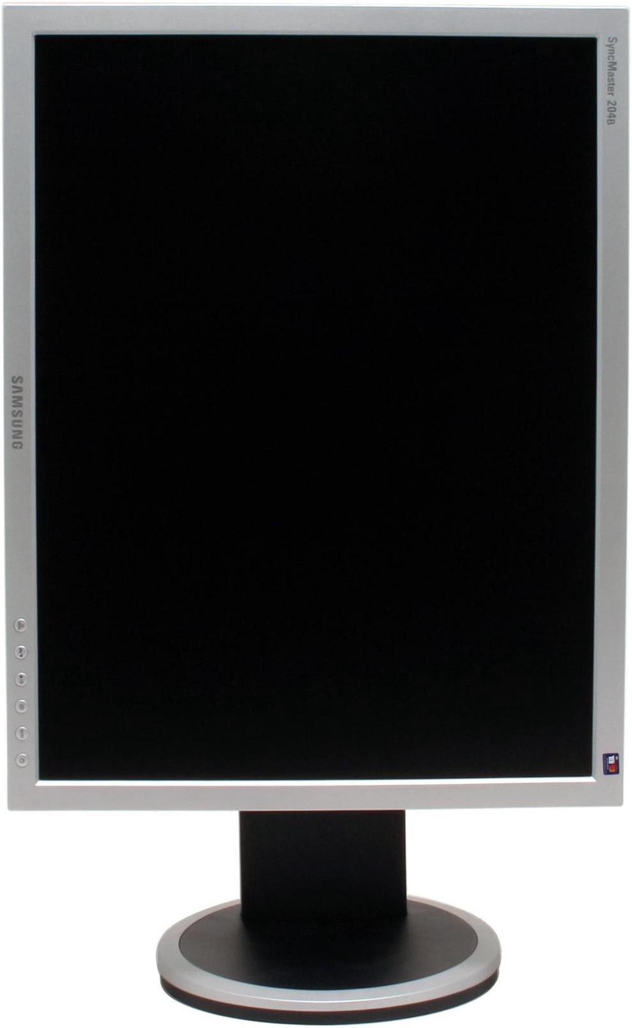 Alt view image 10 of 13 - SAMSUNG 20" a-si TFT/TN UXGA LCD Monitor with Height & Pivot Adjustments 5 ms D-Sub, DVI-D 204B-SV