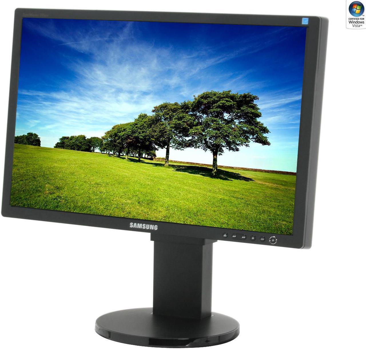 Main image of SAMSUNG 24" a-si TFT/TN WUXGA LCD Monitor with Height Adjustment 5 ms D-Sub, DVI-D 245BW