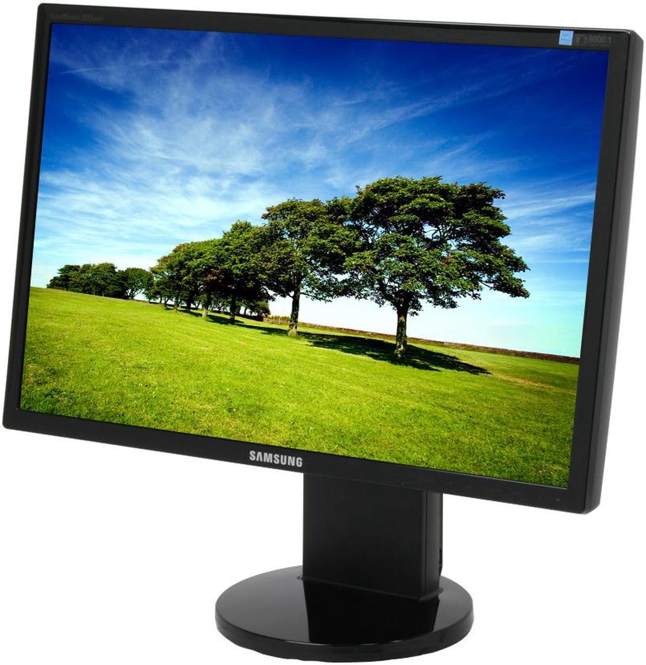 Main image of SAMSUNG 2243BWX High Gloss Piano Black 22" 5ms DVI Widescreen LCD Monitor with Height/Pivot Adjustments and 2-port USB Hub 300 cd/m2 DC 8000:1