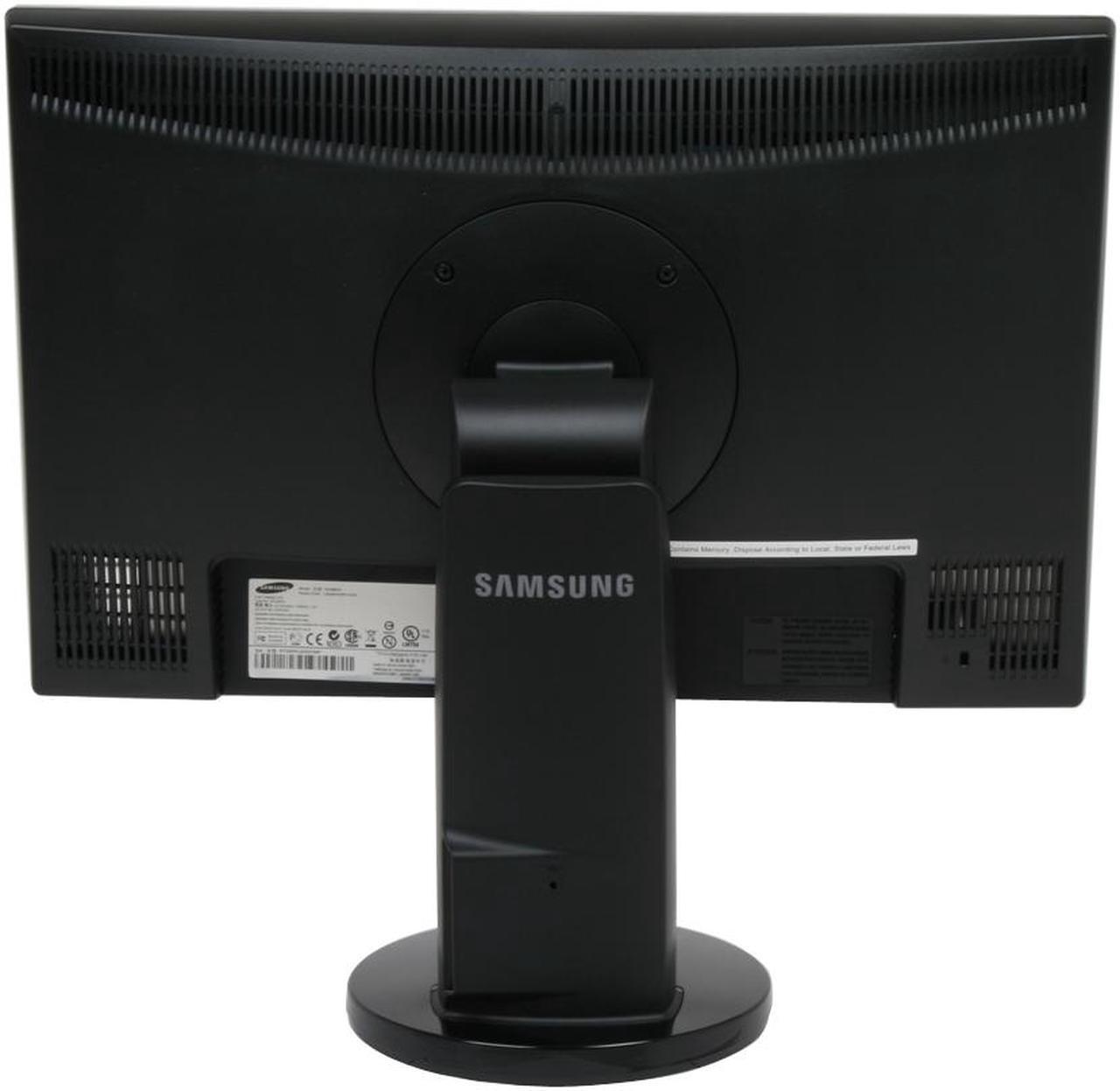 Alt view image 5 of 14 - SAMSUNG 2243BWX High Gloss Piano Black 22" 5ms DVI Widescreen LCD Monitor with Height/Pivot Adjustments and 2-port USB Hub 300 cd/m2 DC 8000:1