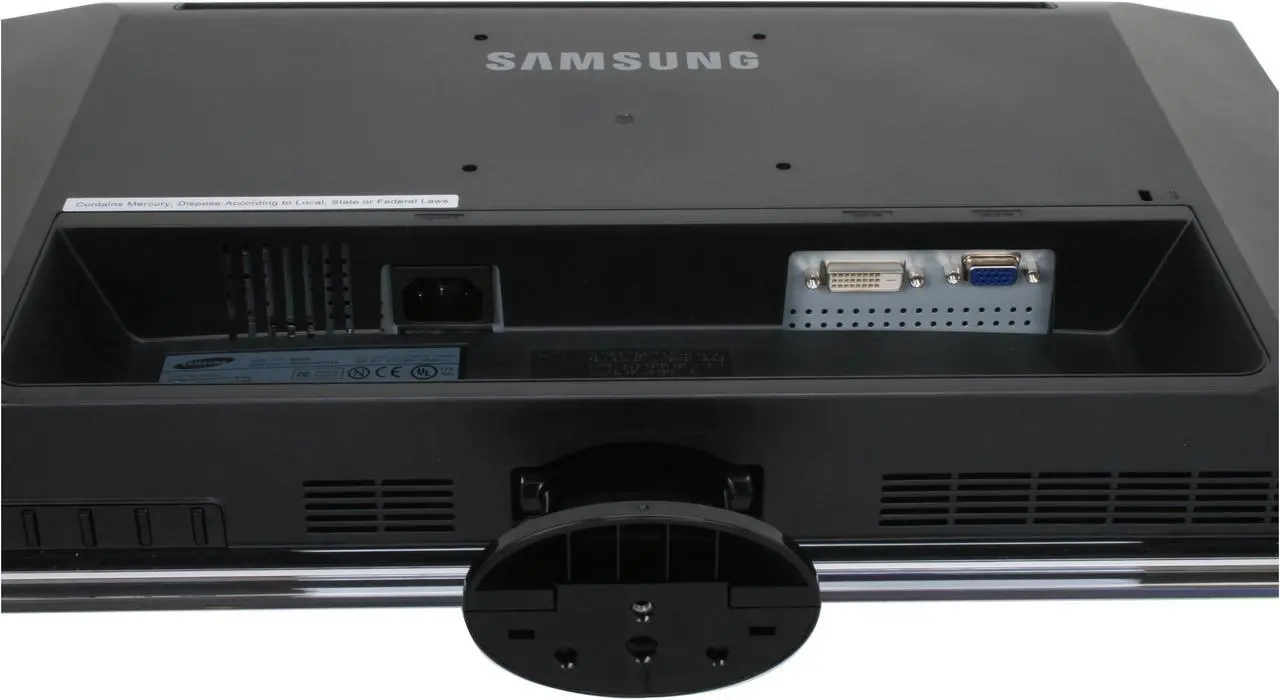 Alt view image 7 of 8 - SAMSUNG 2253BW Black 22" 2ms(GTG) DVI Widescreen LCD Monitor with HDCP Support 300 cd/m2 DC 8000:1