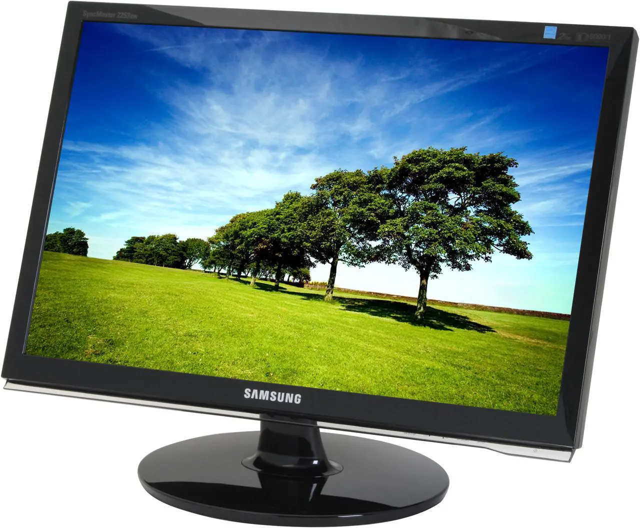 Main image of SAMSUNG 2253BW Black 22" 2ms(GTG) DVI Widescreen LCD Monitor with HDCP Support 300 cd/m2 DC 8000:1
