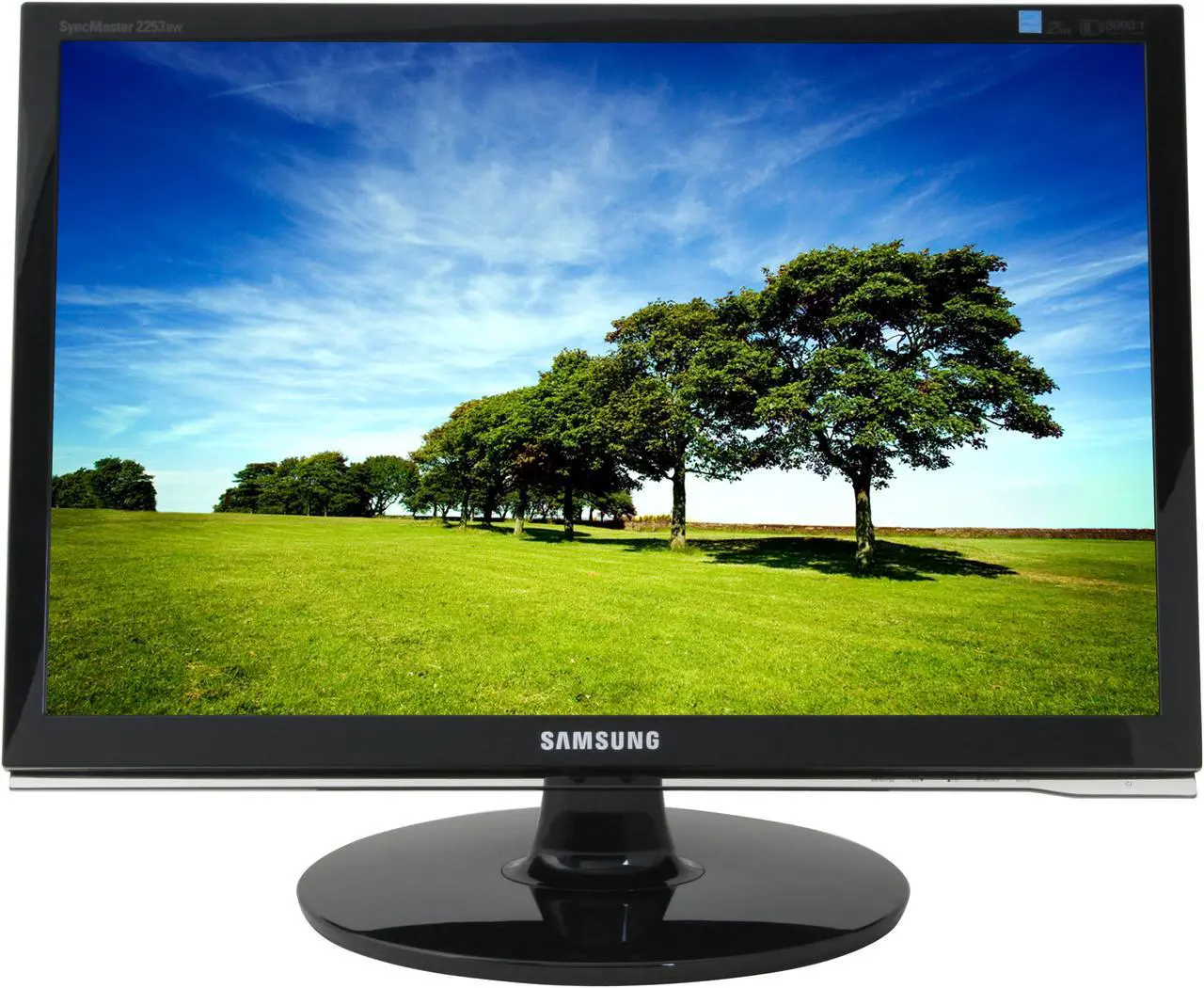 Alt view image 2 of 8 - SAMSUNG 2253BW Black 22" 2ms(GTG) DVI Widescreen LCD Monitor with HDCP Support 300 cd/m2 DC 8000:1