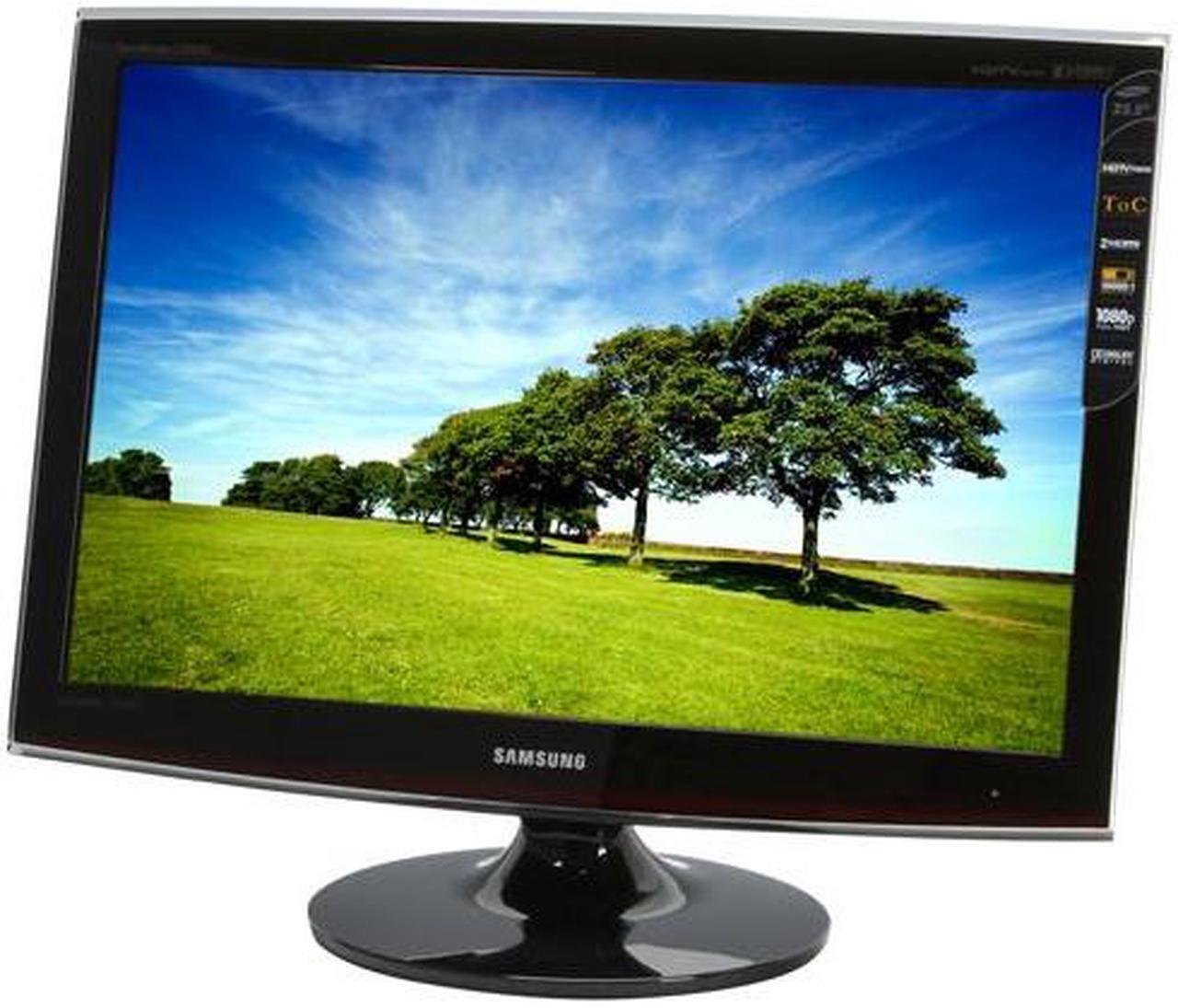 Main image of SAMSUNG TOC T260HD Rose   Black 25.5" 5ms HDMI Widescreen  HDTV  Monitor 300 cd/m2 DC 10000:1(1000:1)  Build in TV Tuner & Dolby Digital Surround Sound