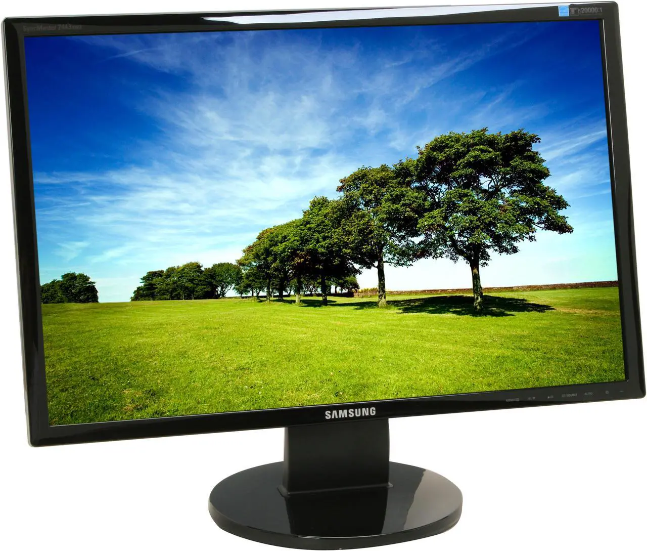 Alt view image 3 of 13 - SAMSUNG 24" LCD Monitor 5 ms D-Sub, DVI 2443BWX