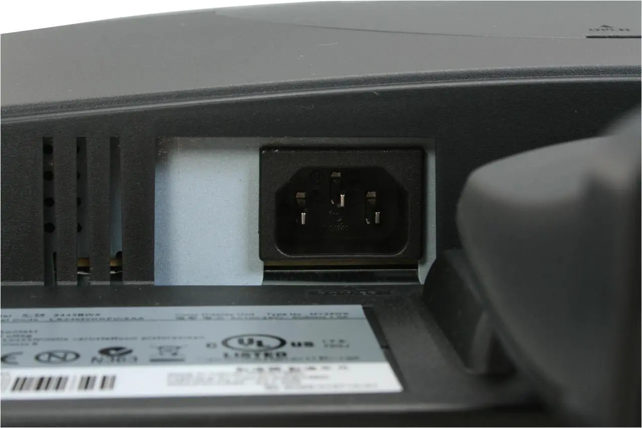 Alt view image 9 of 13 - SAMSUNG 24" LCD Monitor 5 ms D-Sub, DVI 2443BWX