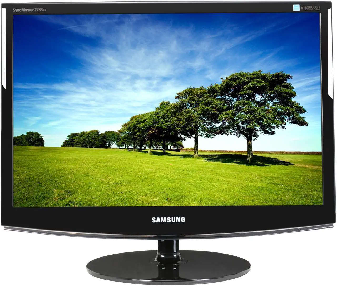 Alt view image 2 of 8 - Samsung Syncmaster 2233RZ Black 22" 5ms 3D Gaming 120 Hz Widescreen LCD Monitor  300 cd/m2 DC 20000:1 w/ HDCP Support