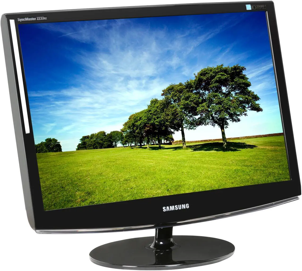 Alt view image 3 of 8 - Samsung Syncmaster 2233RZ Black 22" 5ms 3D Gaming 120 Hz Widescreen LCD Monitor  300 cd/m2 DC 20000:1 w/ HDCP Support