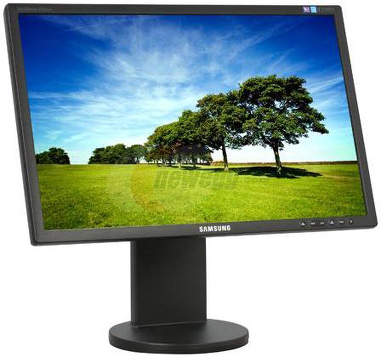 Alt view image 3 of 17 - SAMSUNG 2243BWT Matte Black 22" 5ms Widescreen LCD Monitor w/ Height & Pivot Adjustments 300 cd/m2 DC 8000:1(1000:1) w/ HDCP Support & 2 Built in USB Ports