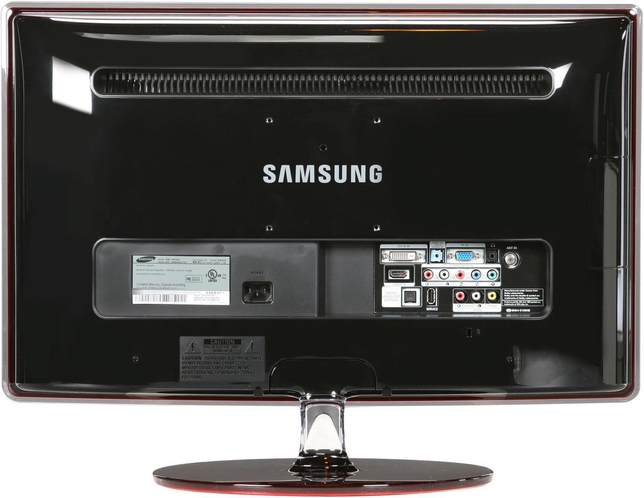 Alt view image 5 of 7 - SAMSUNG 24.6" LCD Monitor 4 ms D-Sub, DVI, HDMI, Component, Composite, DTV Tuner, Optical Out P2570HD