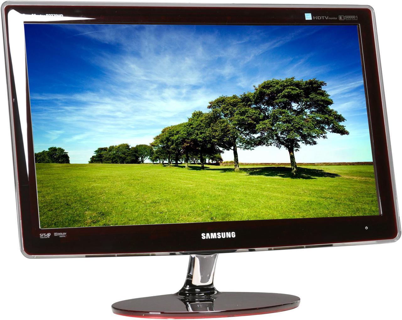 Alt view image 3 of 7 - SAMSUNG 23" LCD Monitor 5 ms D-Sub, DVI, HDMI, Component, Composite, DTV Tuner, Optical Out P2370HD