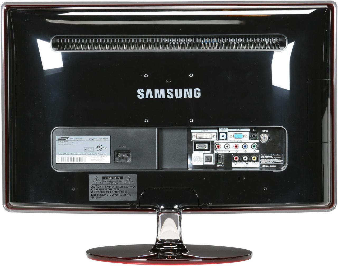 Alt view image 5 of 7 - SAMSUNG 23" LCD Monitor 5 ms D-Sub, DVI, HDMI, Component, Composite, DTV Tuner, Optical Out P2370HD