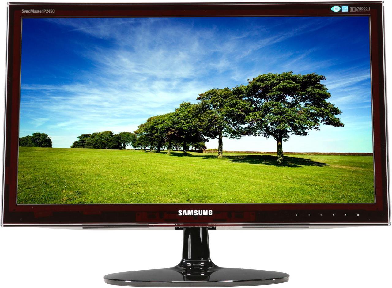 Alt view image 2 of 8 - SAMSUNG 24" TN LCD Monitor 2ms(GTG) D-Sub, DVI, HDMI P2450H