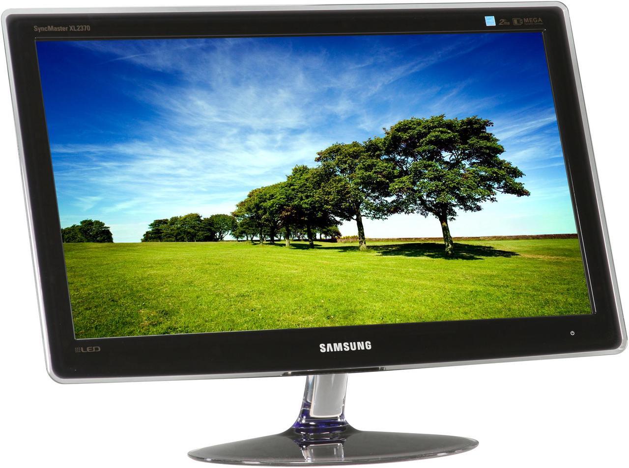 Alt view image 3 of 7 - SAMSUNG XL2370-1 Charcoal Gray 23" Full HD HDMI LED Backlight  LCD Monitor  Slim Design 250 cd/m2 DC 5,000,000:1(1000:1)