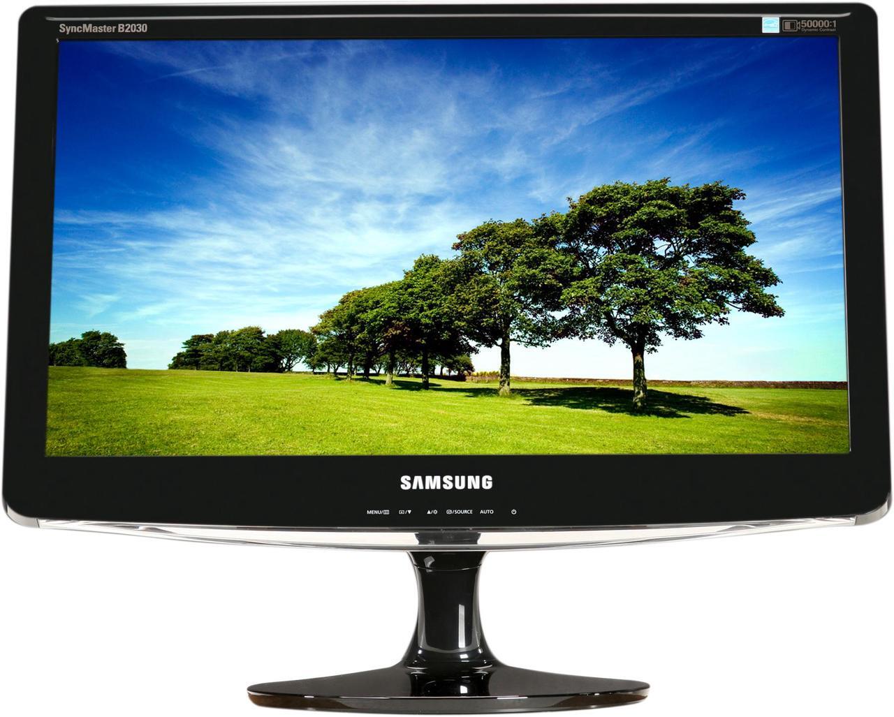 Alt view image 2 of 7 - SAMSUNG 20" LCD Monitor 5 ms D-Sub, DVI-D B2030