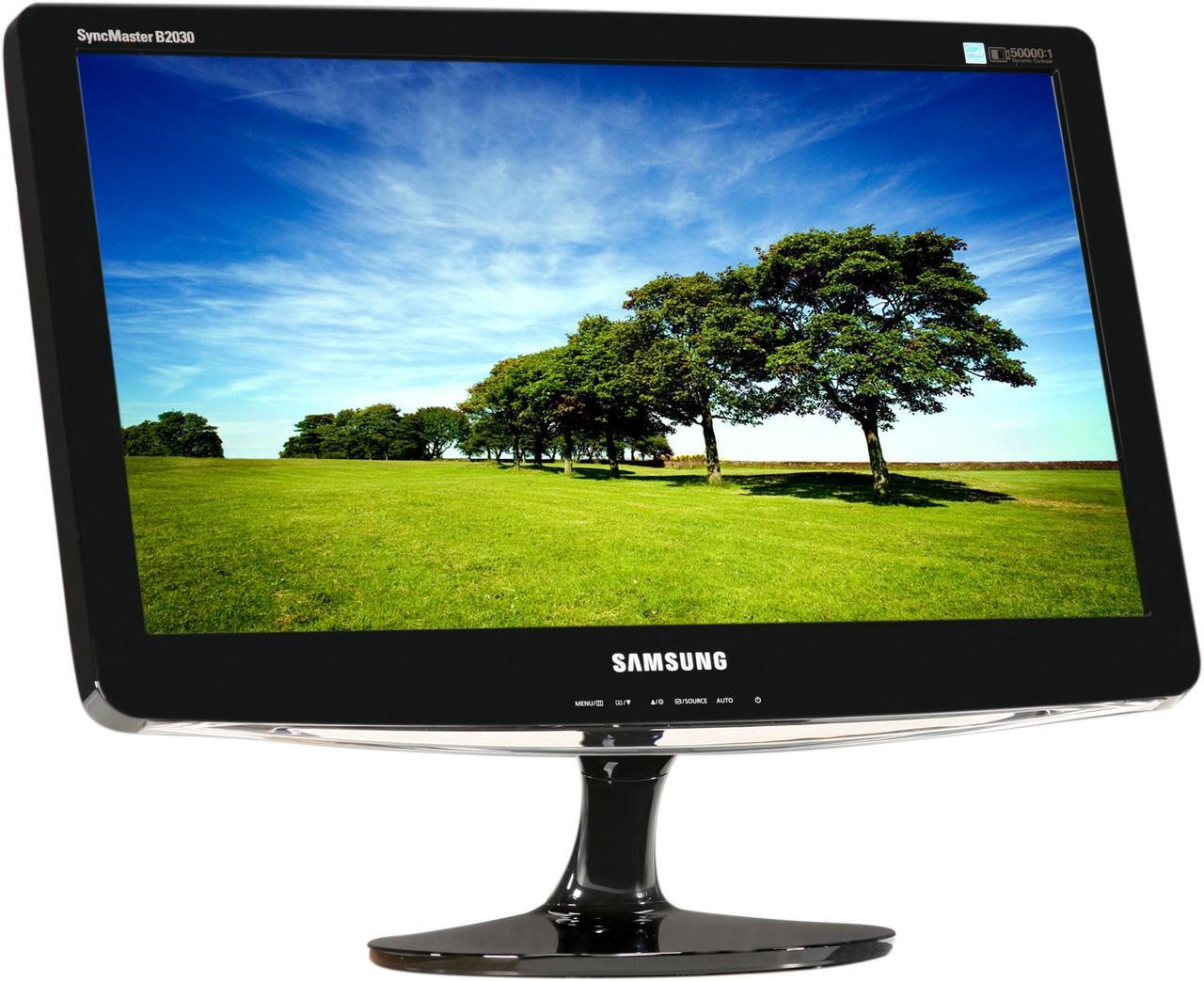 Alt view image 3 of 7 - SAMSUNG 20" LCD Monitor 5 ms D-Sub, DVI-D B2030
