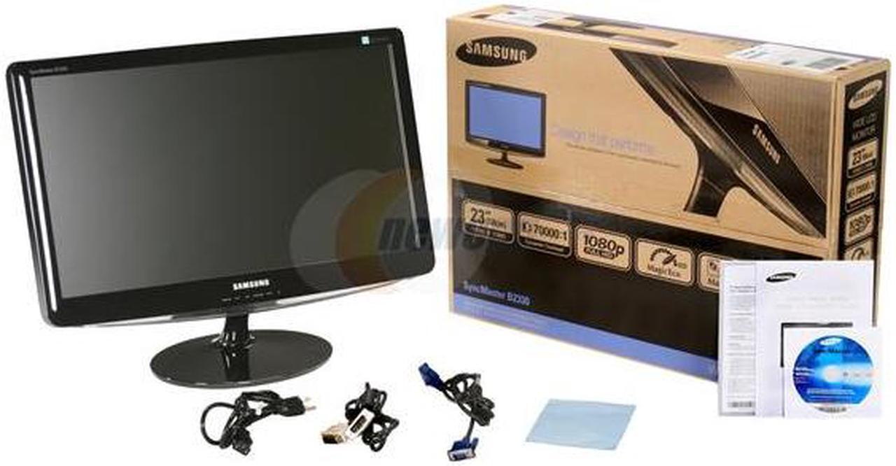 Alt view image 7 of 7 - SAMSUNG 23" LCD Monitor 5 ms D-Sub, DVI B2330