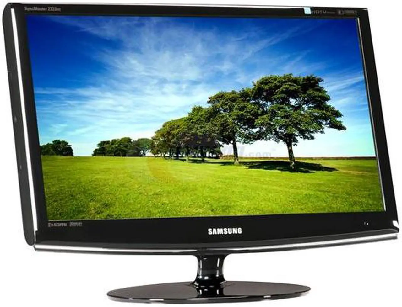 Alt view image 3 of 8 - SAMSUNG 2333HD-1 Black 23" 5ms HDMI Widescreen LCD Monitor w/ TV Tuner & Speakers 300 cd/m2 DC 10000:1 (1000:1)
