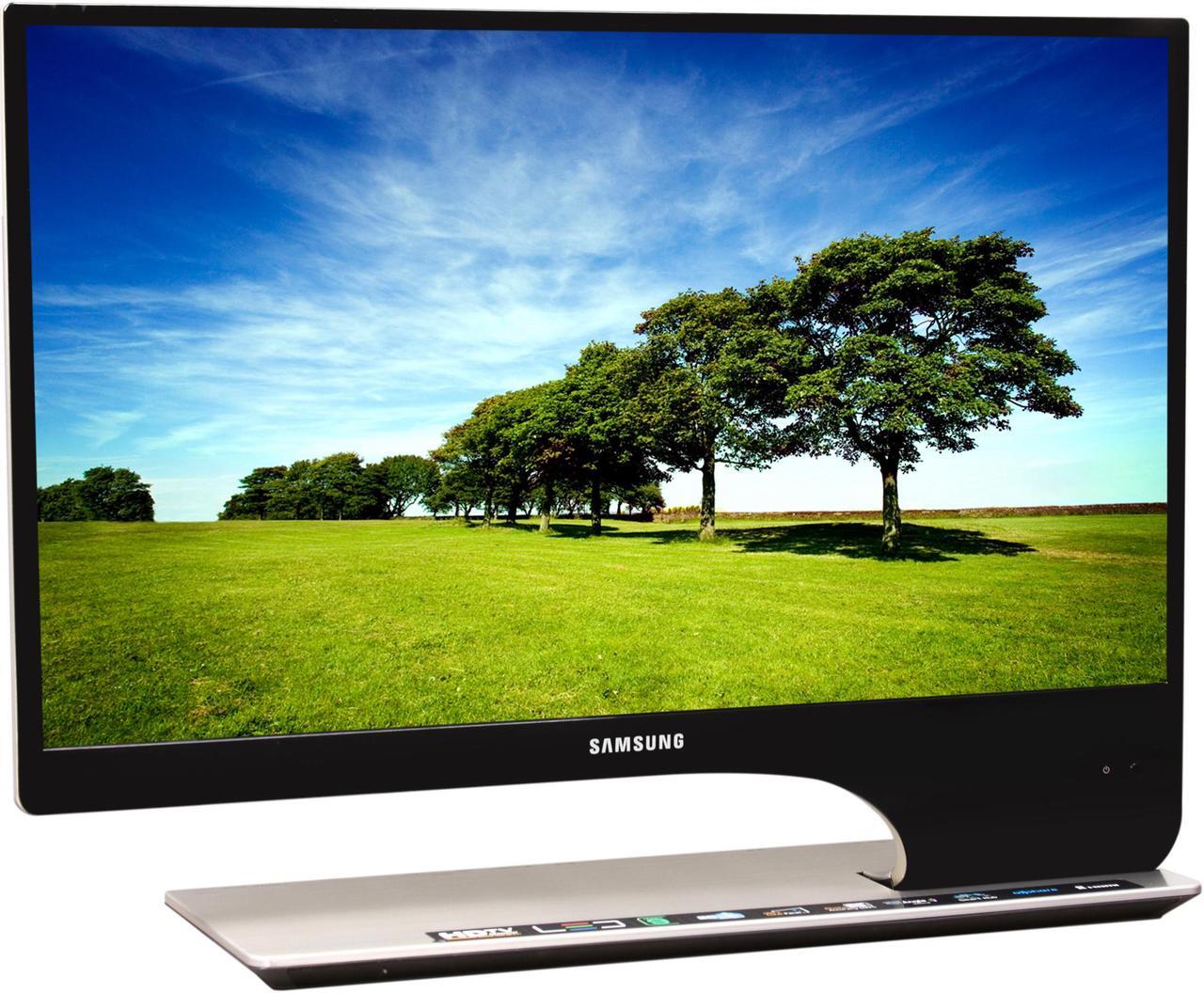 Alt view image 3 of 12 - SAMSUNG T27A950 Black 27" 5ms LED BackLight LCD Monitor w/DTV Tuner & 3D glasses 300 cd/m2 DC 1,000,000:1 (1,000:1)
