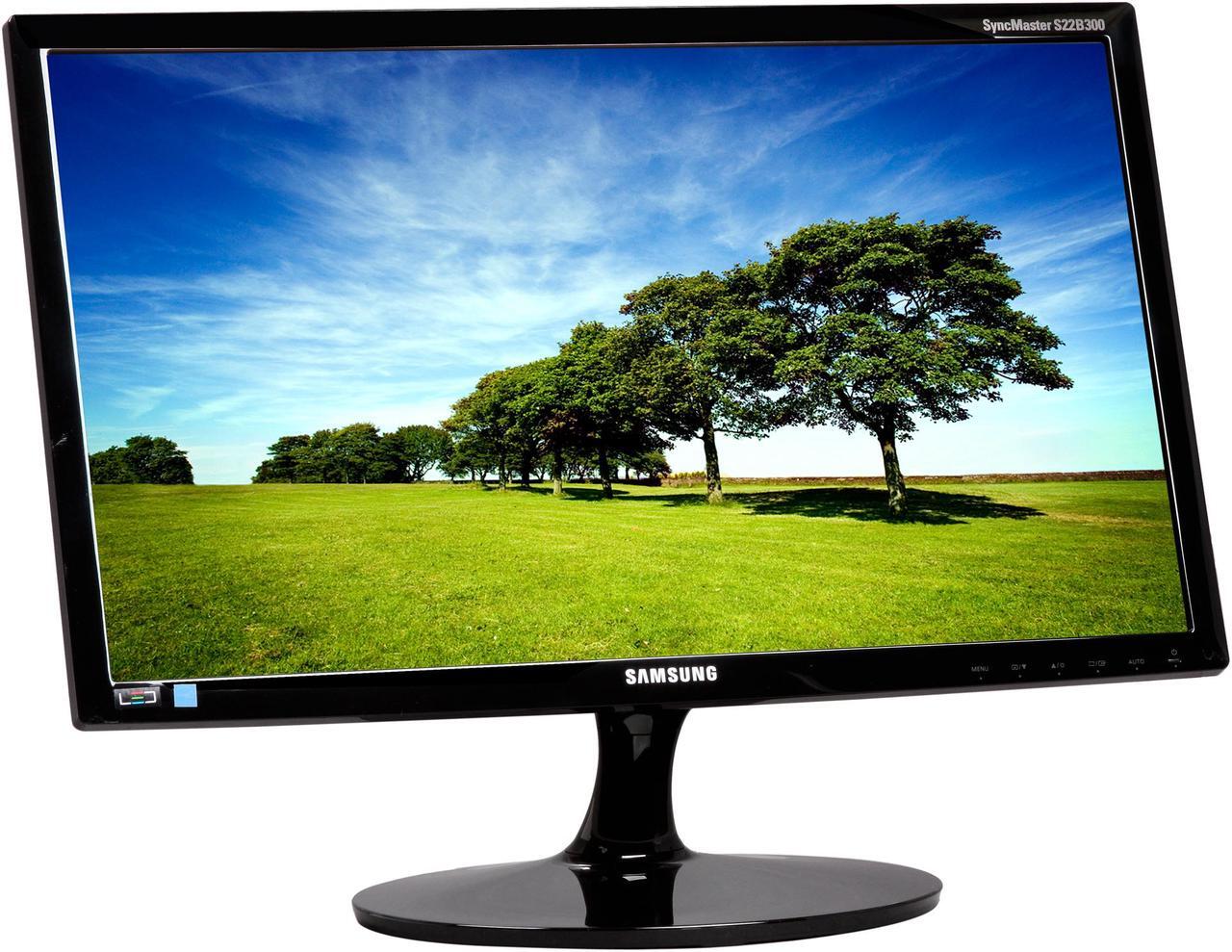 Alt view image 3 of 7 - SAMSUNG 21.5" 60 Hz TN LCD Monitor 5ms GTG D-Sub, DVI B300 Series S22B300B