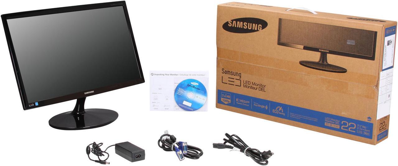Alt view image 7 of 7 - SAMSUNG 21.5" 60 Hz TN LCD Monitor 5ms GTG D-Sub, DVI B300 Series S22B300B
