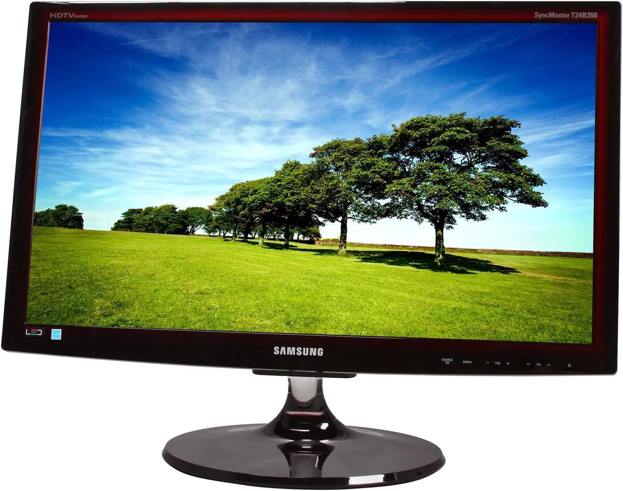Main image of SAMSUNG T24B350ND Rose Black 24" 5ms HDMI*2 Widescreen LED-Backlit LCD Monitor 250 cd/m2 1000:1 Built-in Speakers