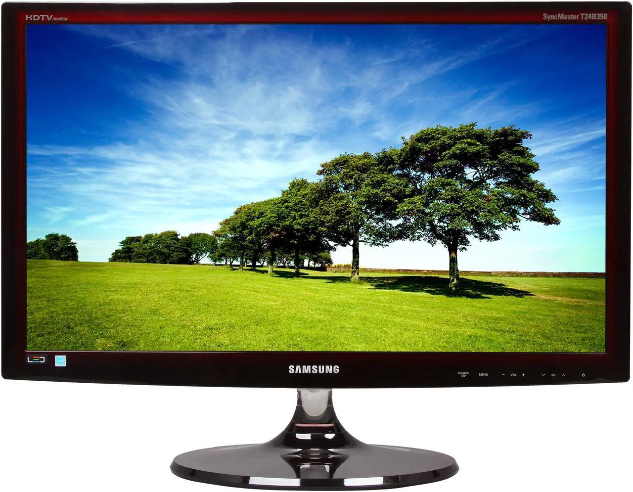 Alt view image 2 of 8 - SAMSUNG T24B350ND Rose Black 24" 5ms HDMI*2 Widescreen LED-Backlit LCD Monitor 250 cd/m2 1000:1 Built-in Speakers