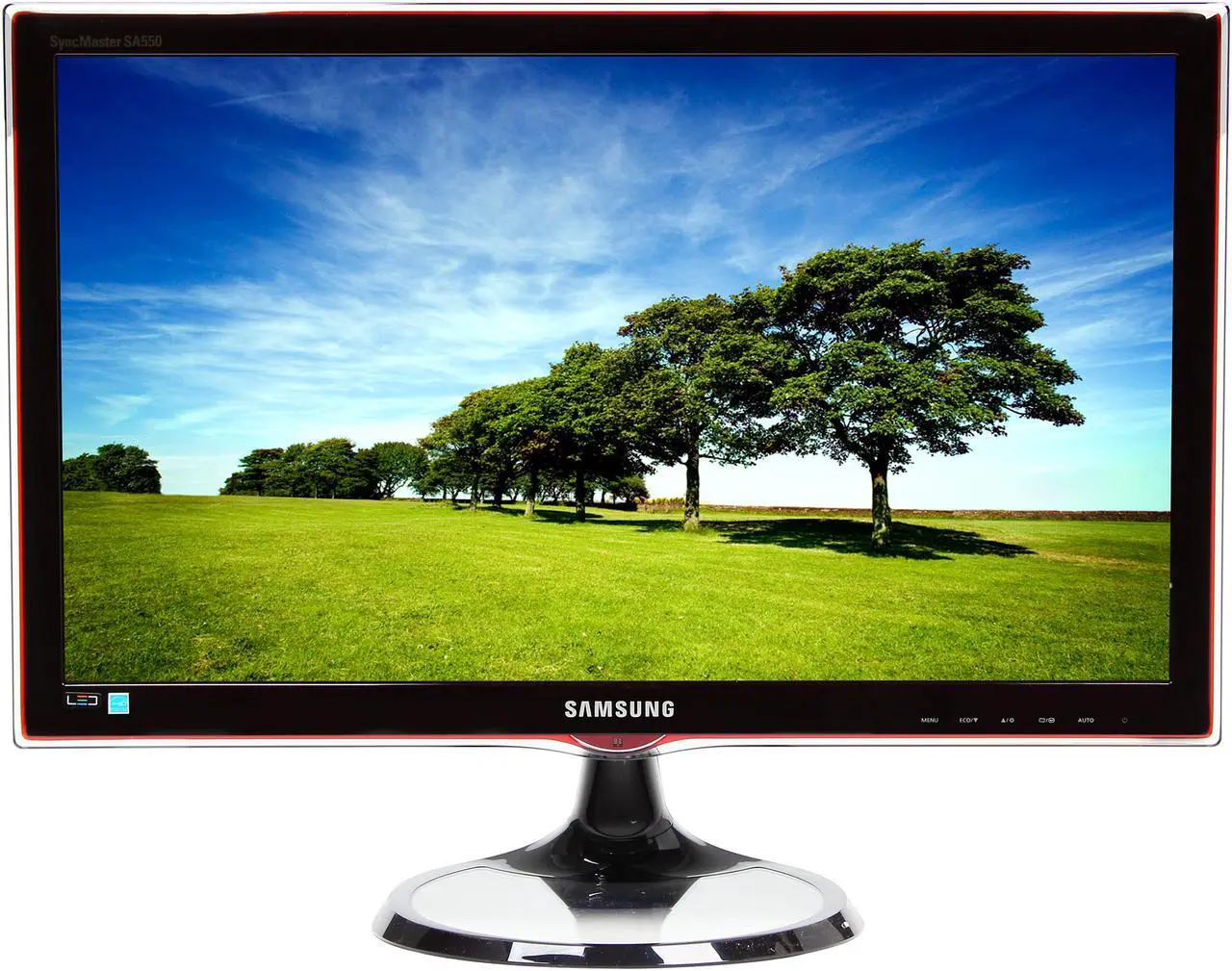 Alt view image 2 of 8 - SAMSUNG 23" LCD Monitor 2ms GTG D-Sub, HDMI LS23A550HS/ZA
