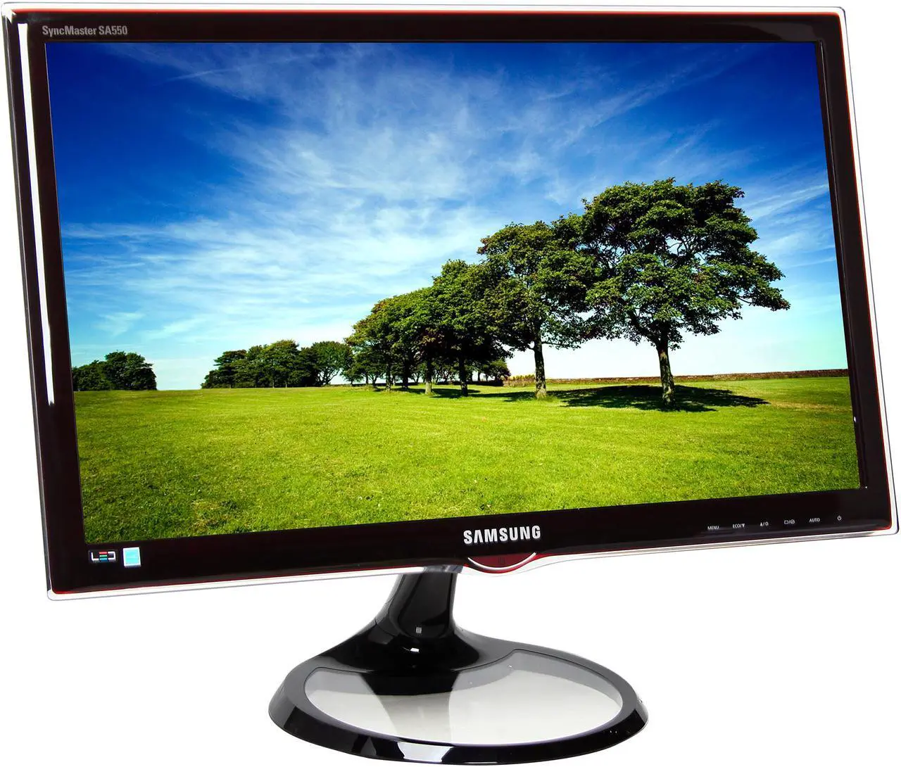 Alt view image 3 of 8 - SAMSUNG 23" LCD Monitor 2ms GTG D-Sub, HDMI LS23A550HS/ZA