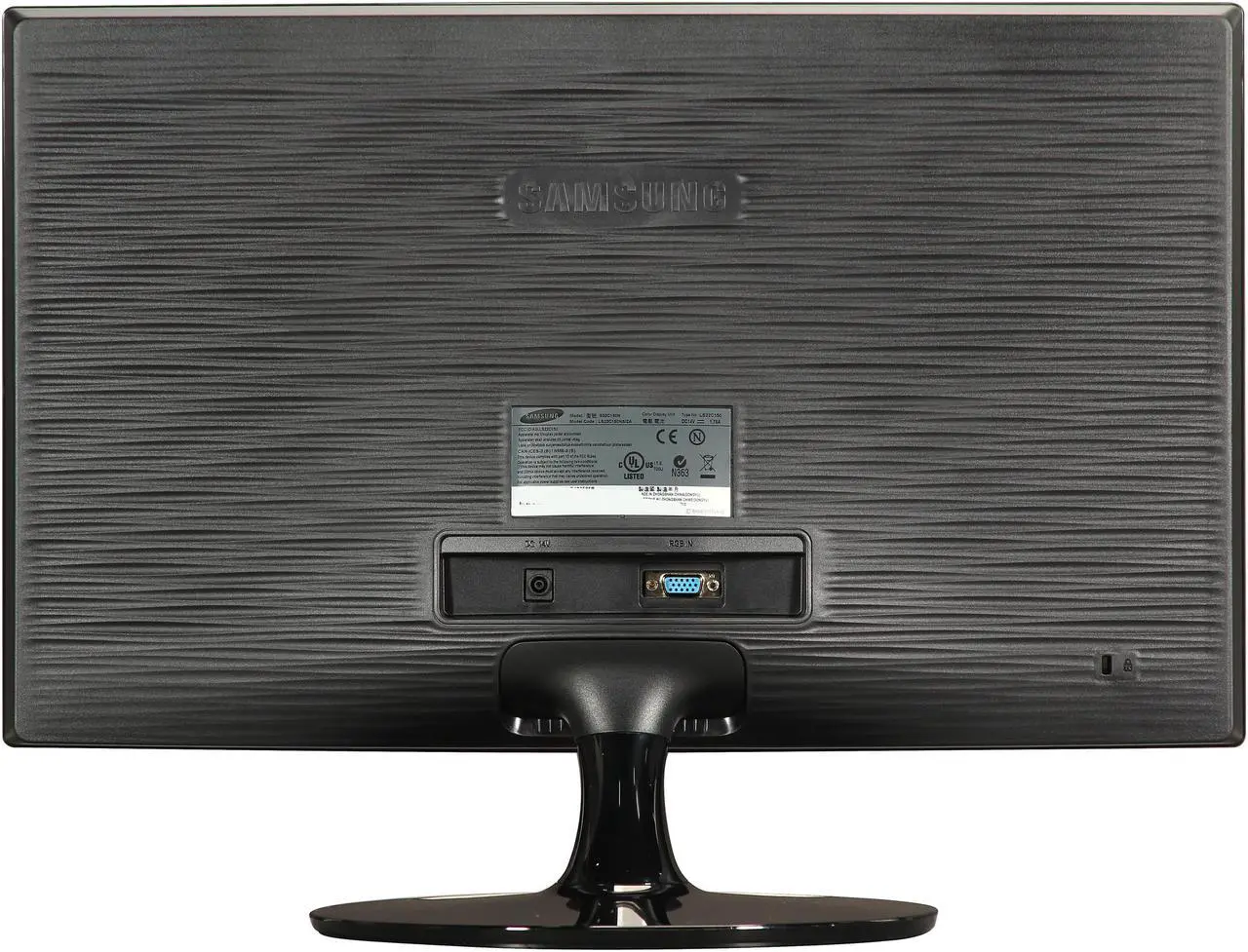 Alt view image 5 of 7 - SAMSUNG 21.5" TN LCD Monitor 5ms (GTG) D-Sub C150 Series S22C150N