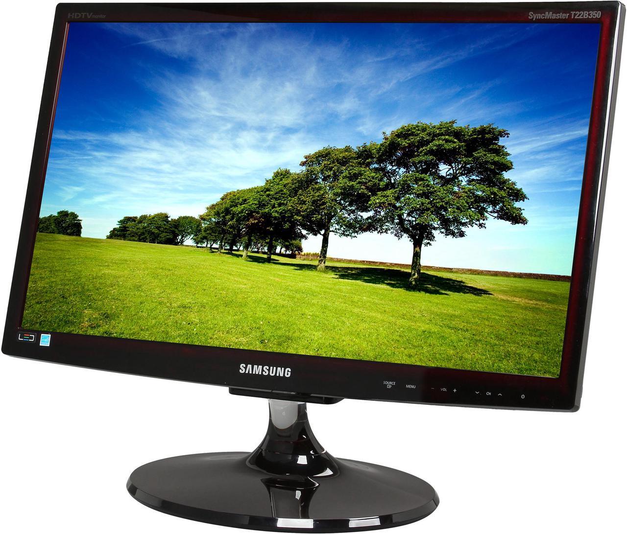 Main image of SAMSUNG 21.5" TN LCD Monitor 5 ms D-sub, HDMI, Composite, Component T22B350
