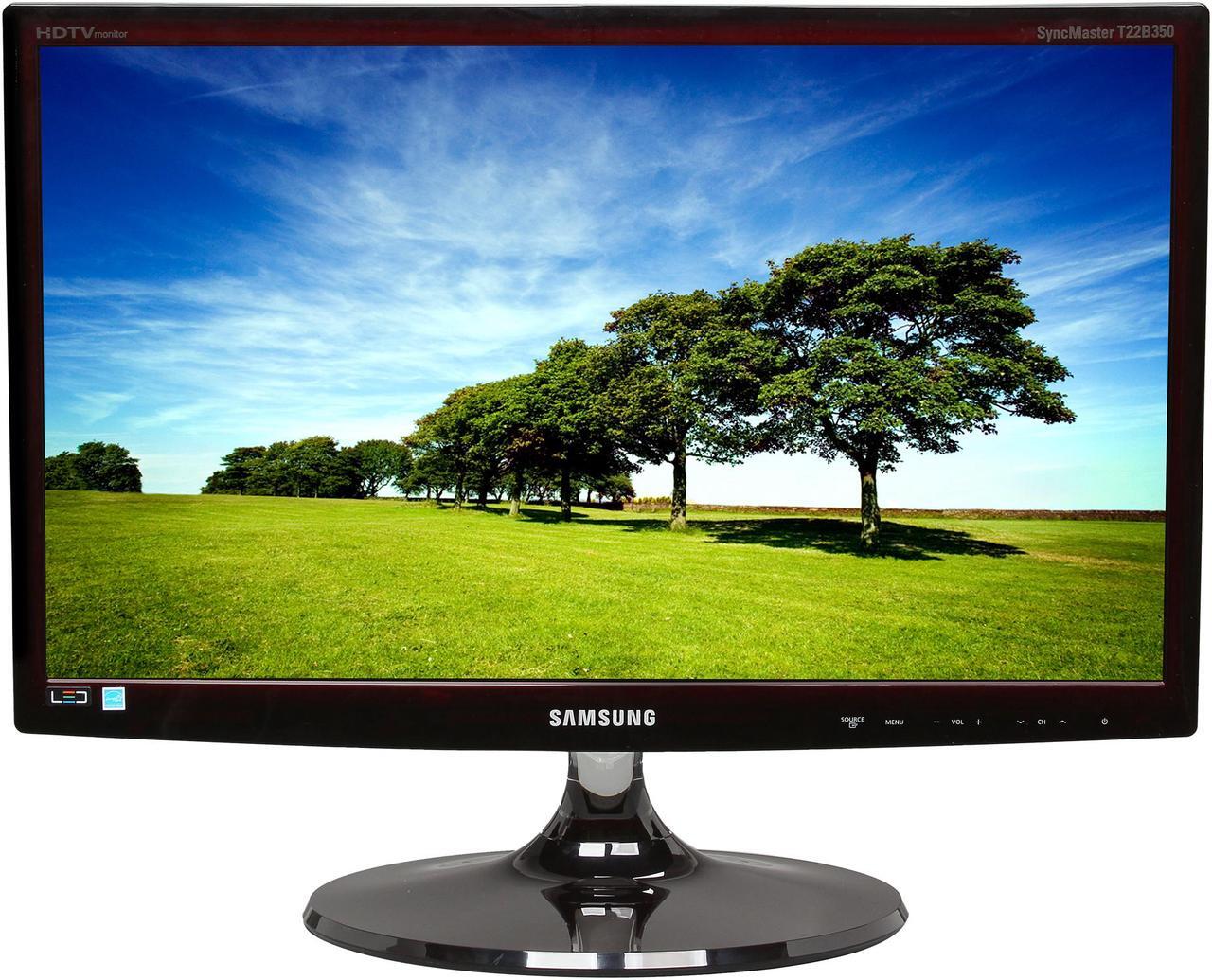 Alt view image 2 of 8 - SAMSUNG 21.5" TN LCD Monitor 5 ms D-sub, HDMI, Composite, Component T22B350